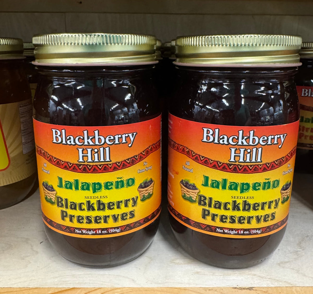 Blackberry Hill Blackberry Jalapeno Preserves