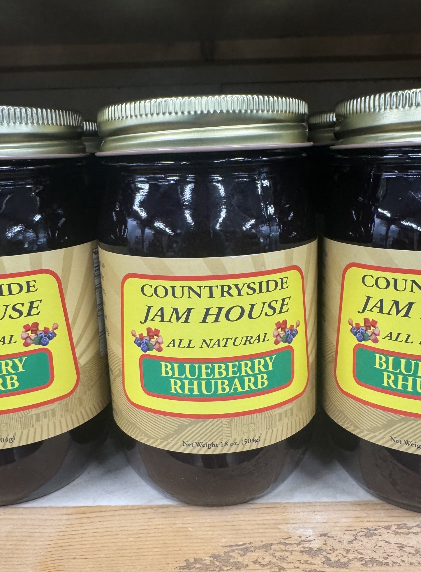 Blueberry Rhubarb Jam - Blackberry Hill Farms