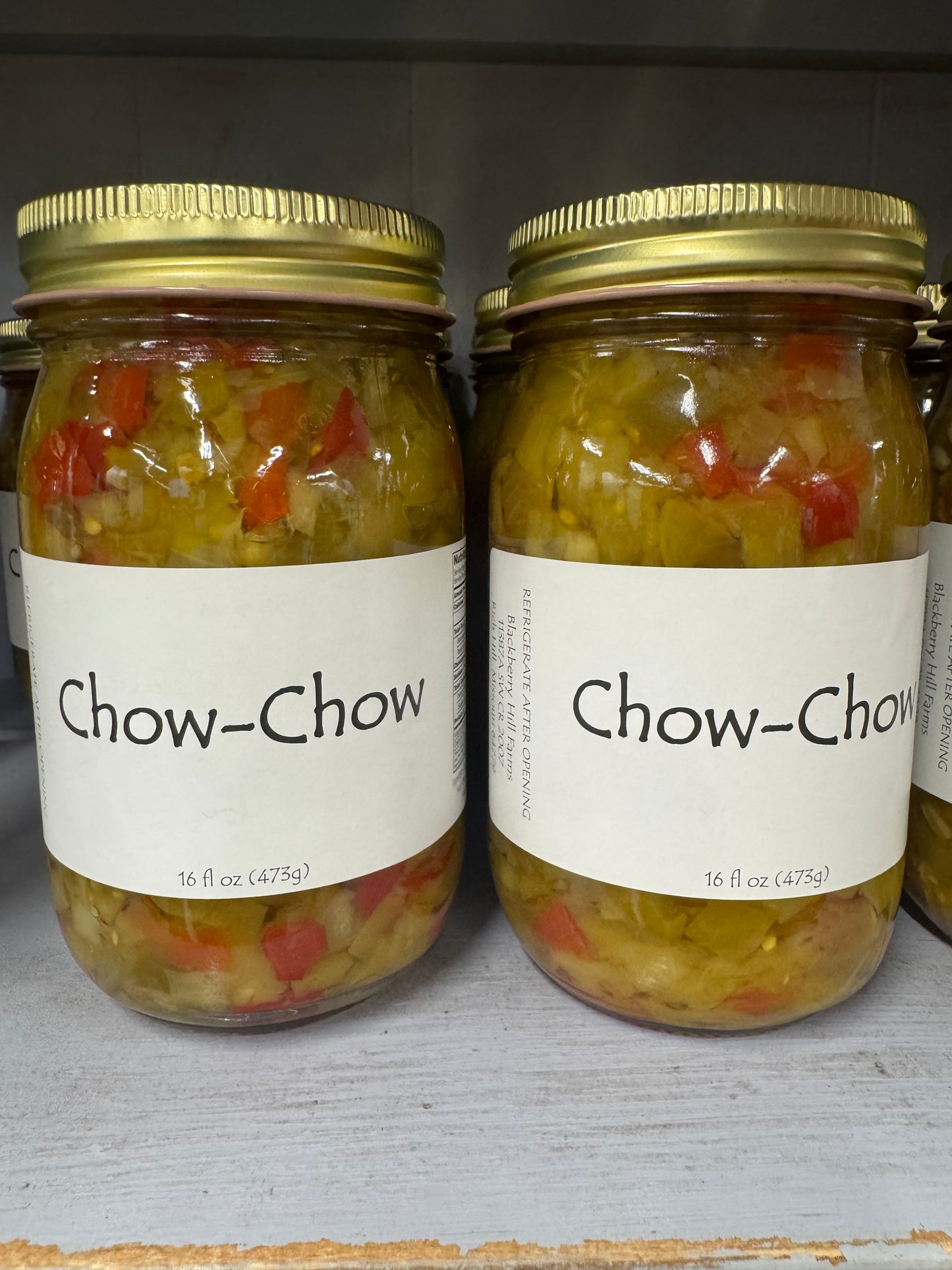 Chow Chow - Blackberry Hill Farms