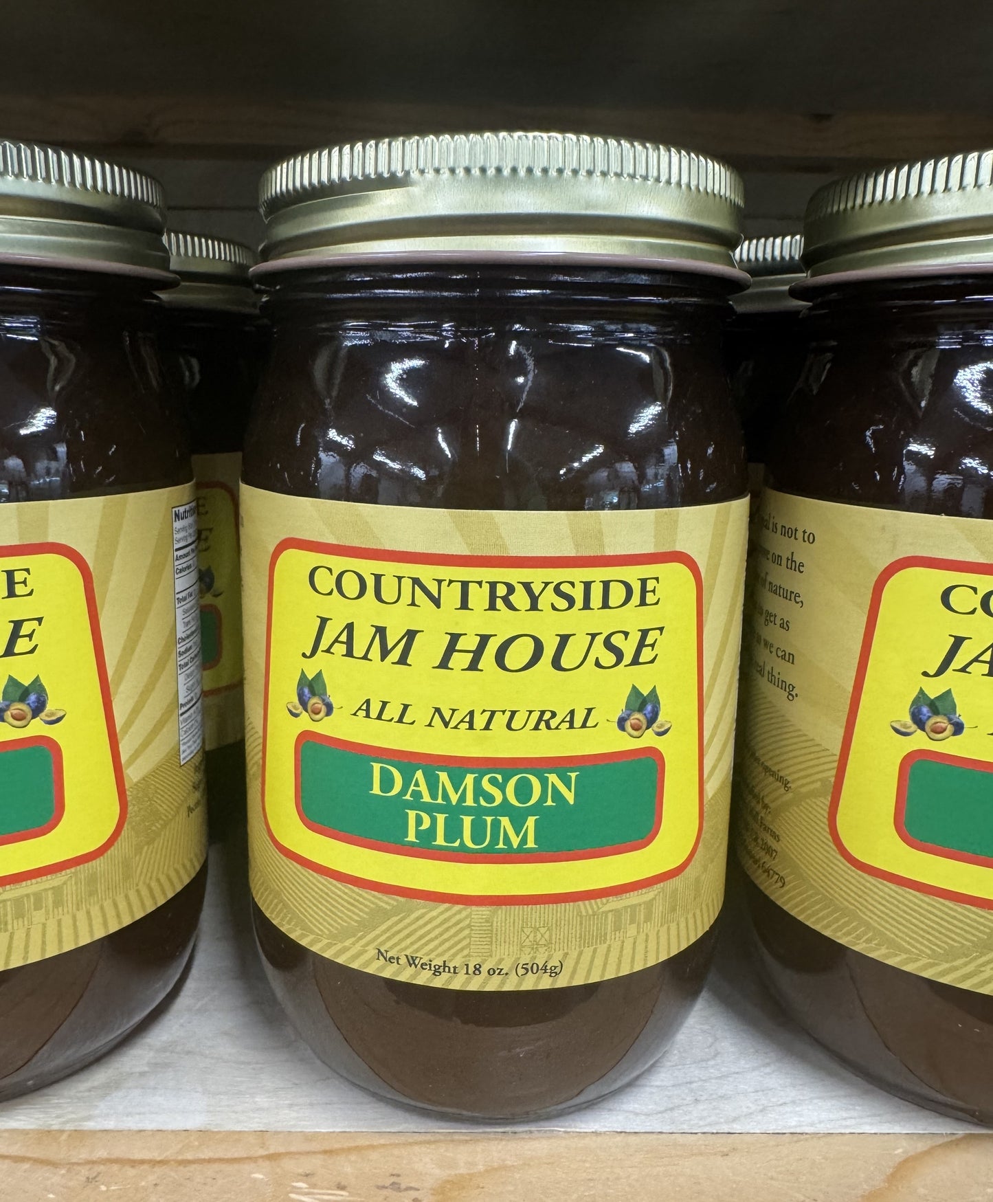 Damson Plum Jam - Blackberry Hill Farms