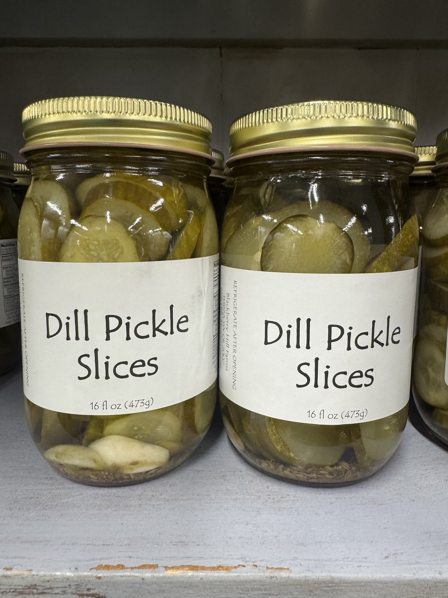 Dill Pickle Slices - Blackberry Hill Farms