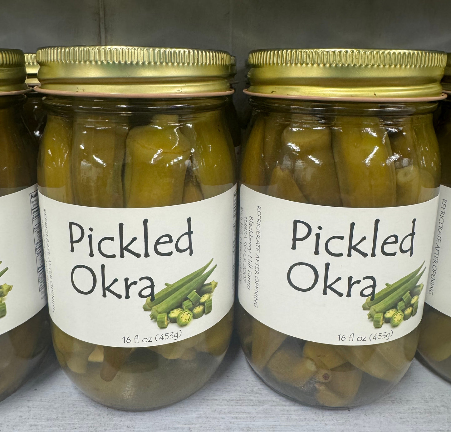 Pickled Okra - Blackberry Hill Farms
