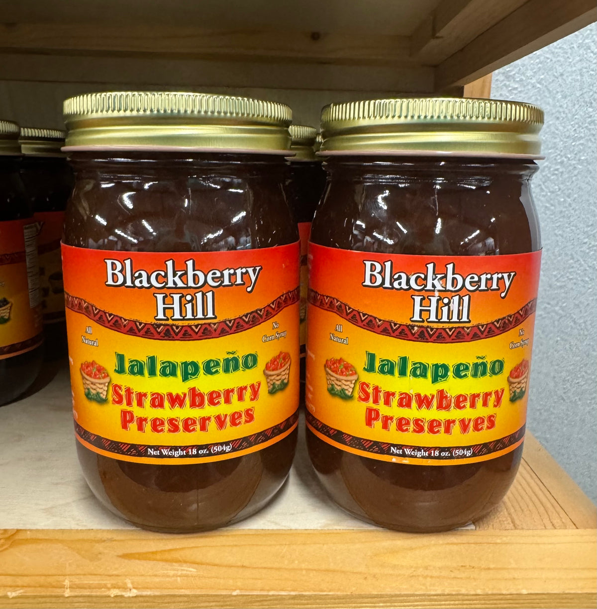Blackberry Hill Strawberry Jalapeno Preserves
