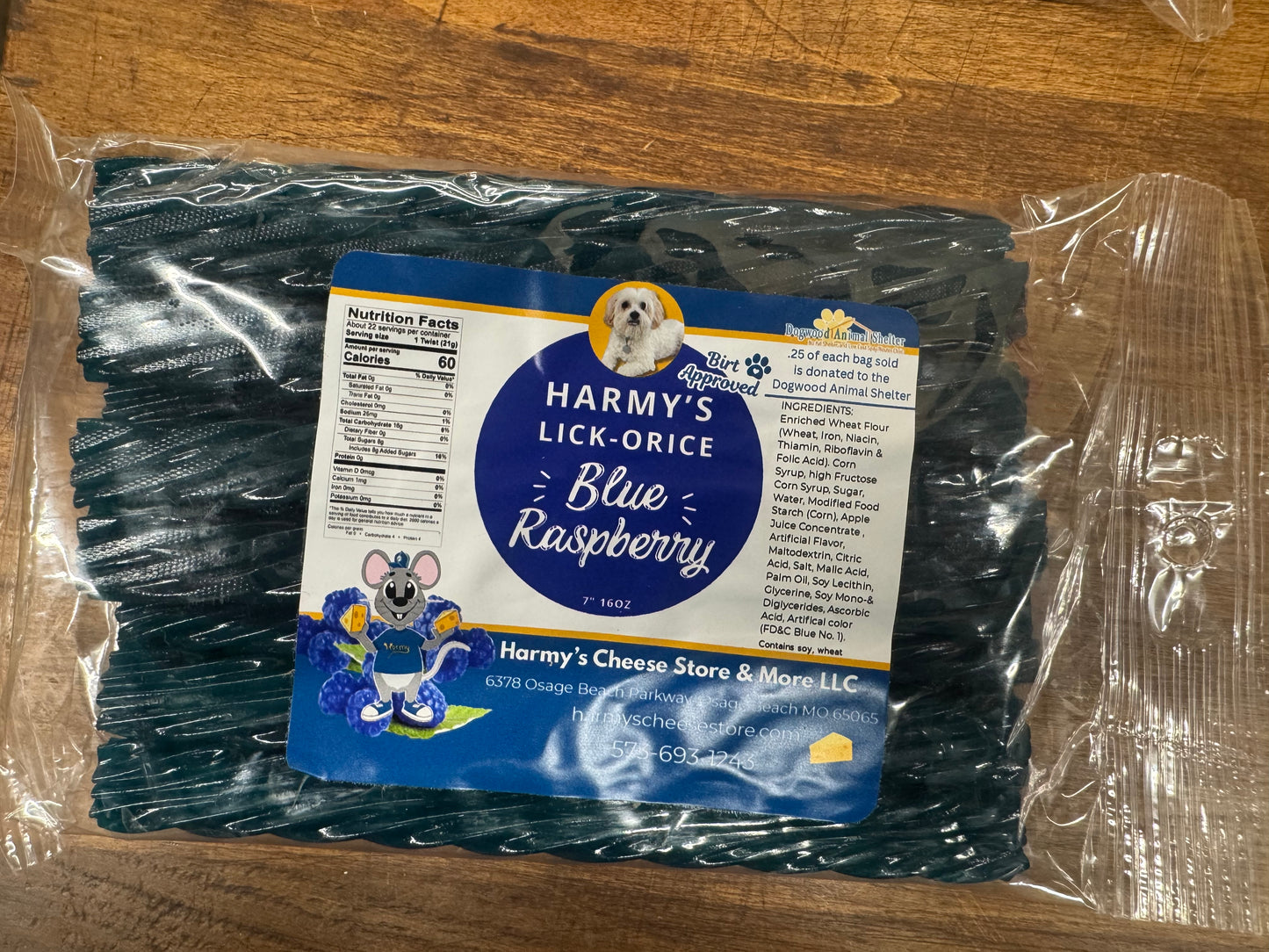 Harmy's Lick-orice - Blue Raspberry