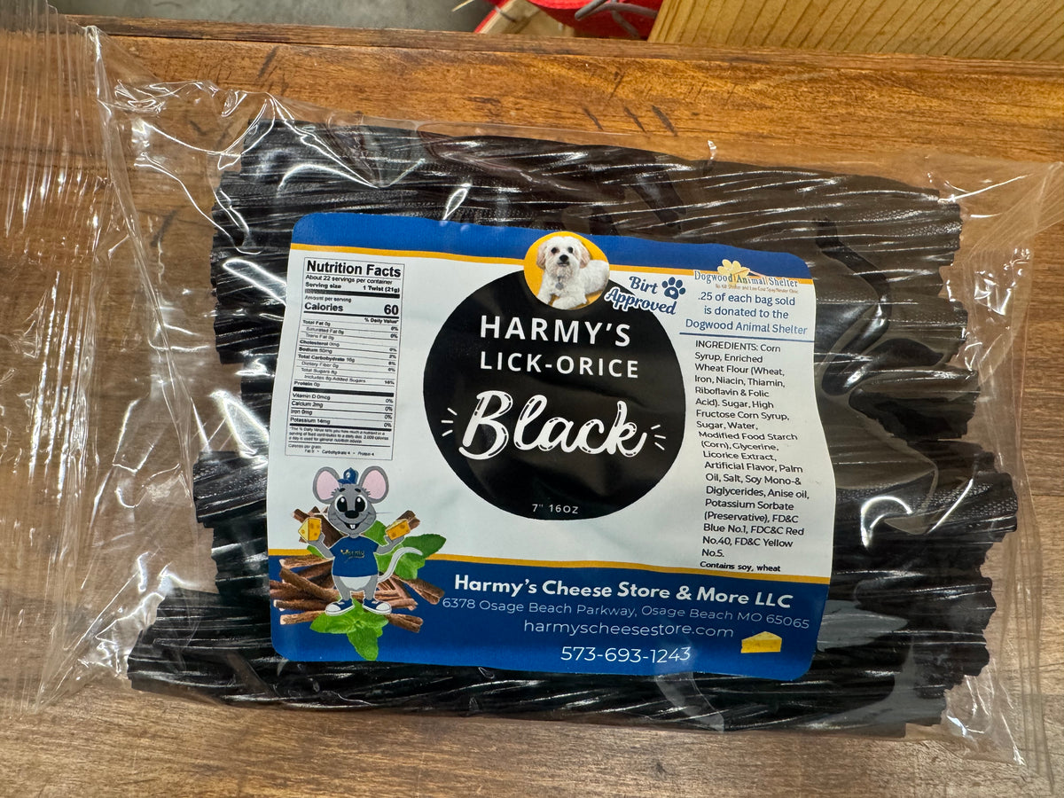 Harmy's Lick-orice - Black