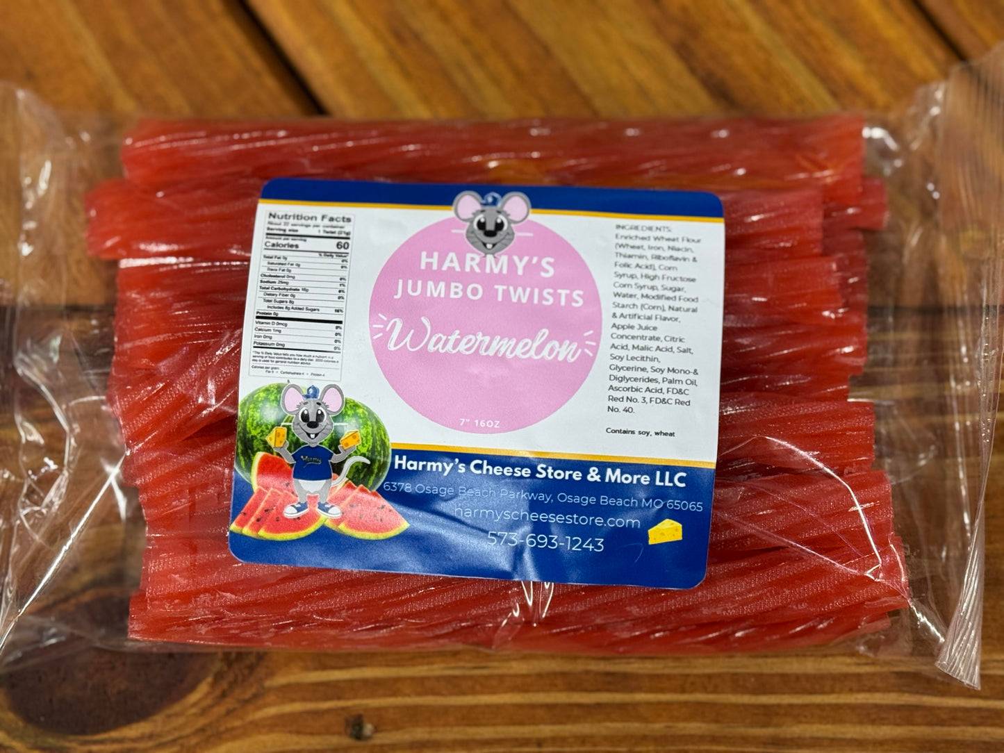 Harmy's Jumbo Twists - Watermelon