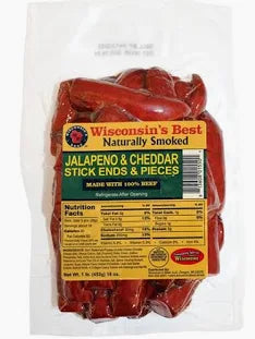 Wisconsin's Best Jalapeno Cheddar Ends & Pieces