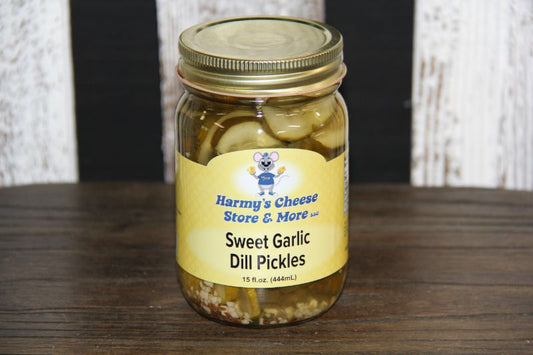 Harmy's Sweet Garlic Dill Pickles