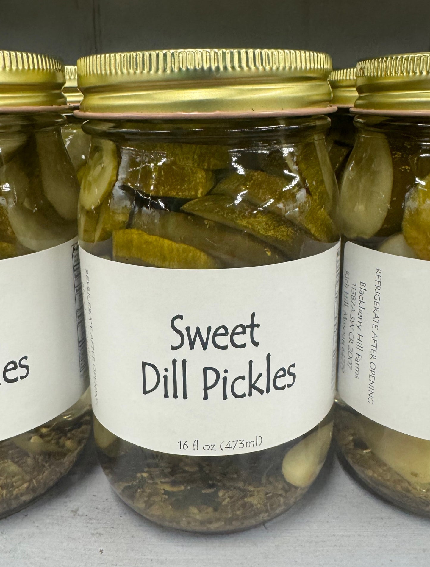 Sweet Dill Pickles - Blackberry Hill Farms