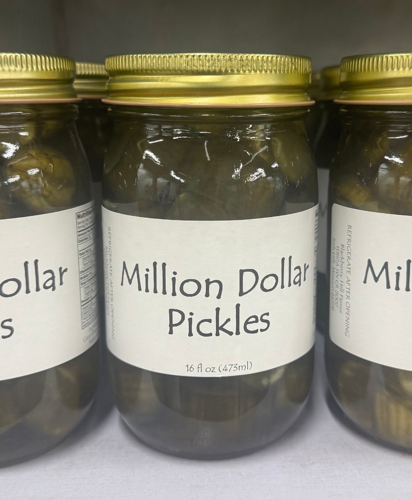Million Dollar Pickles - Blackberry Hill Farms