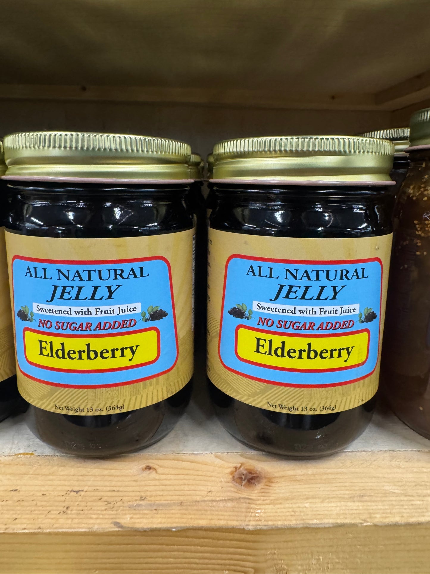 No Sugar Added Elderberry Jelly - Blackberry Hill Farms