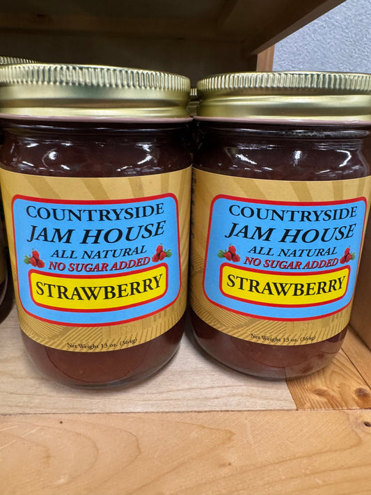 No Sugar Added Strawberry Jam - Blackberry Hill Farms