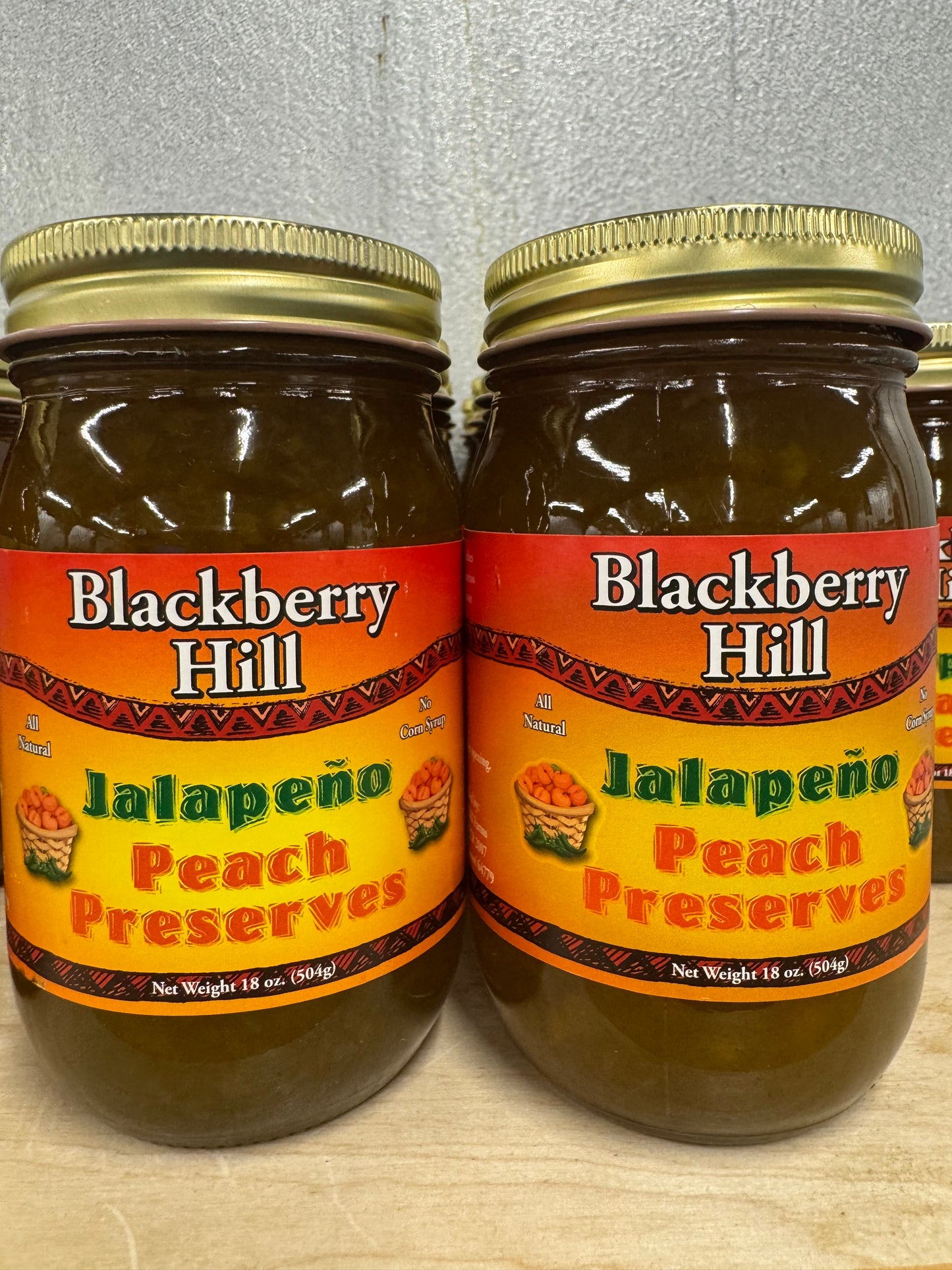 Peach Jalapeno Jam - Blackberry Hill Farms