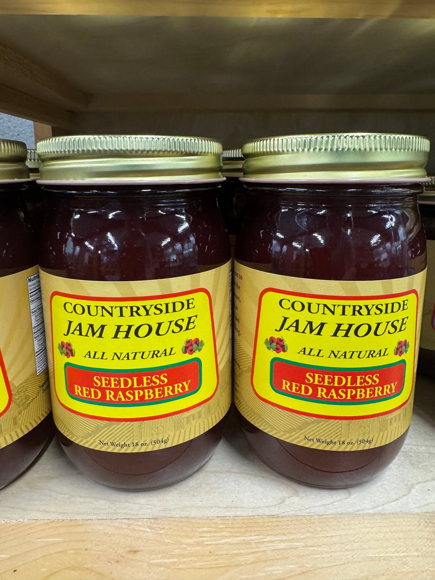 Seedless Black Raspberry Jam - Blackberry Hill Farms