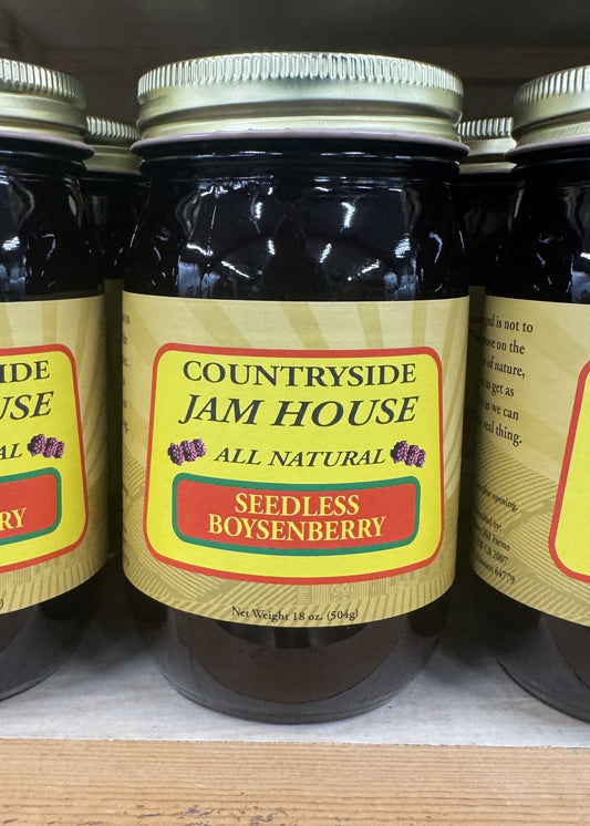 Boysenberry Seedless Jam - Blackberry Hill Farms