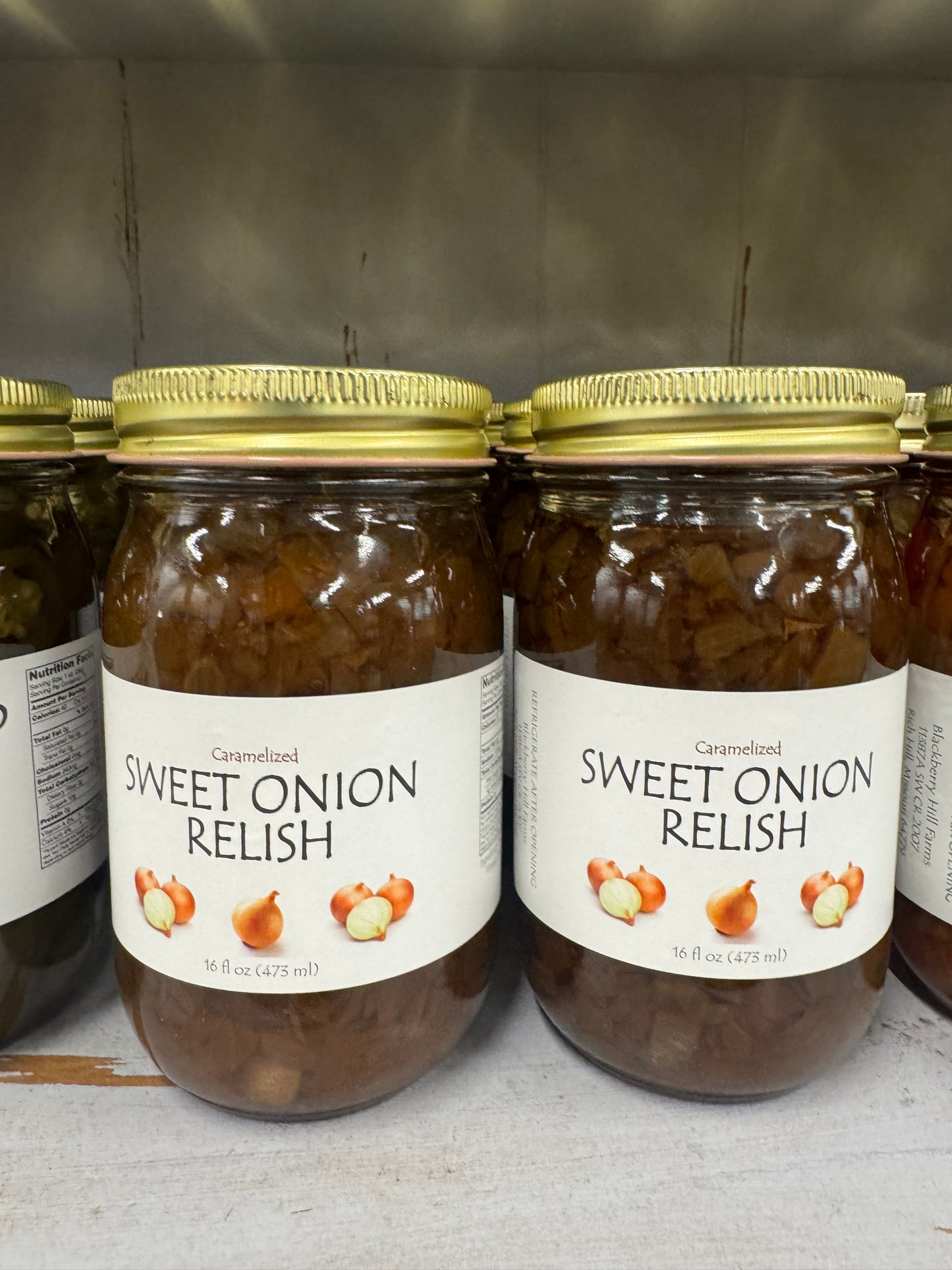 Sweet Onion Relish - Blackberry Hill Farms