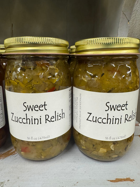 Sweet Zucchini Relish - Blackberry Hill Farms