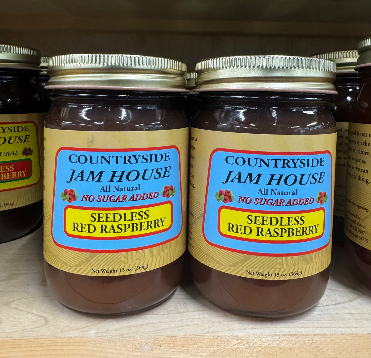 Blackberry Hill No Sugar Added Seedless Red Raspberry Jam