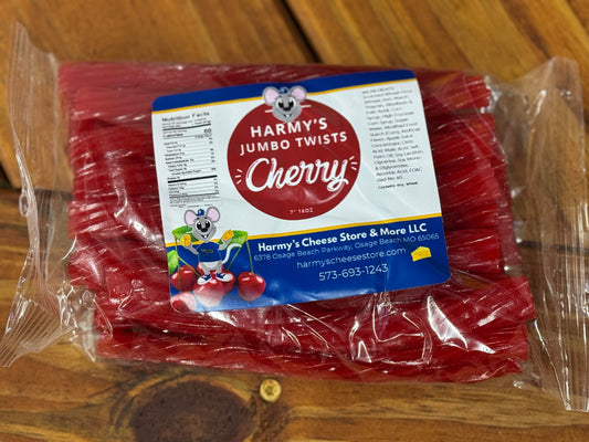 Harmy's Jumbo Twists - Cherry