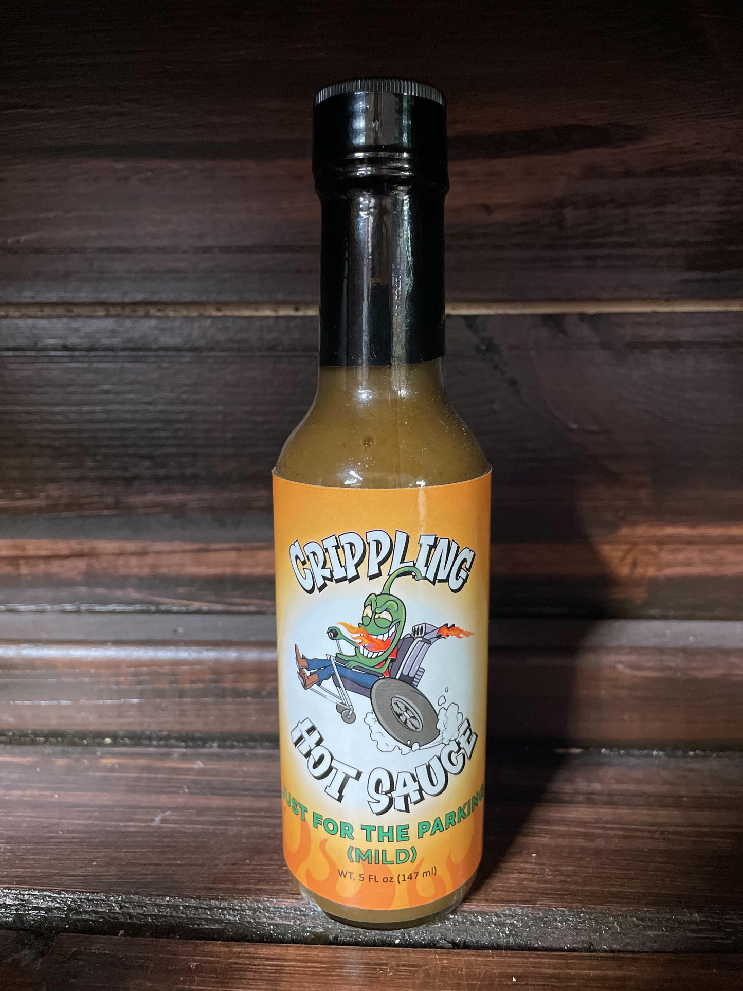 Crippling Hot Sauce - Just For the Parking (Mild)