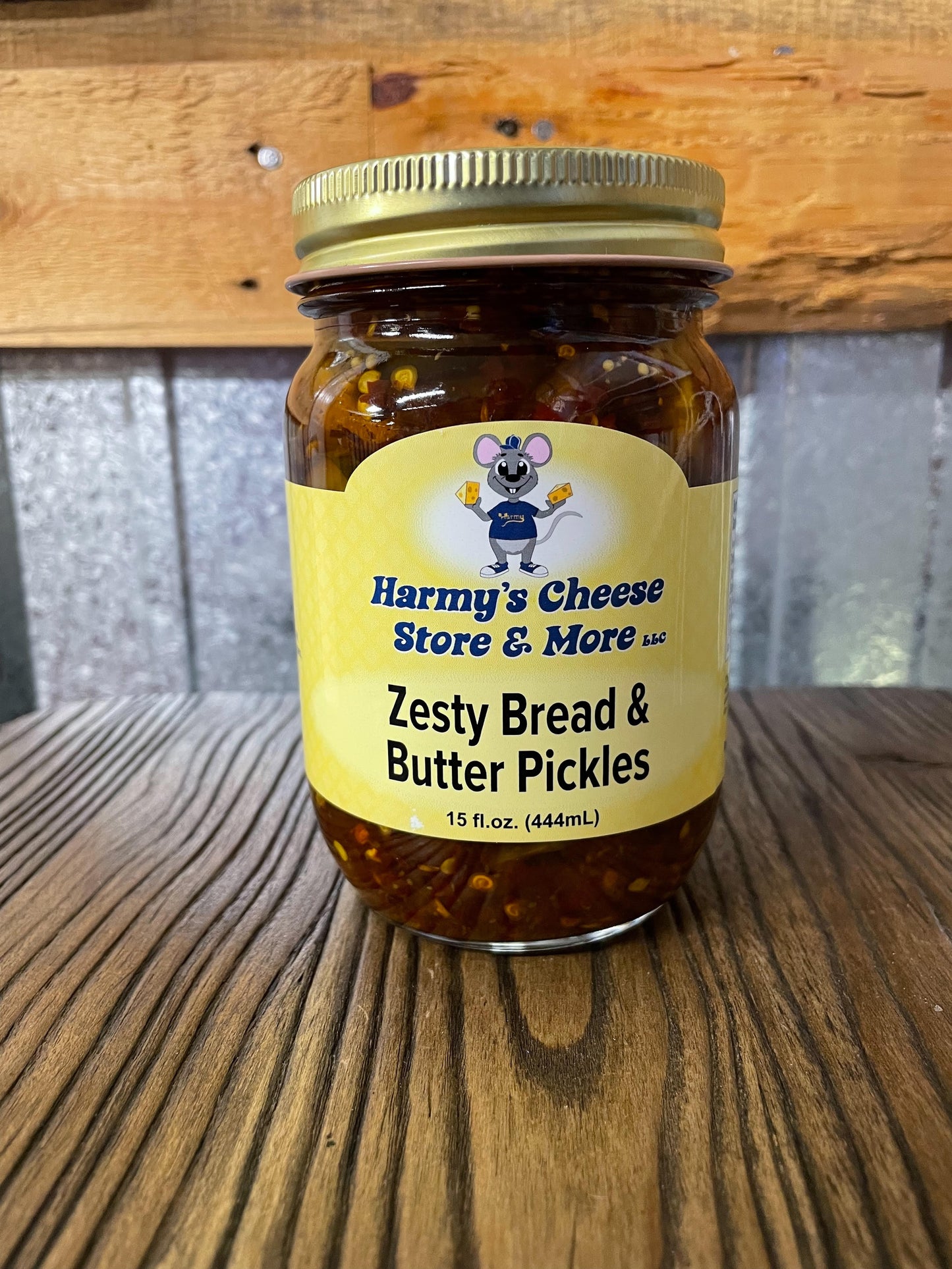 Harmy's Zesty Bread and Butter Pickles