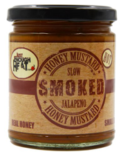 Just Enough Heat Honey Mustard - Smoked Jalapeno