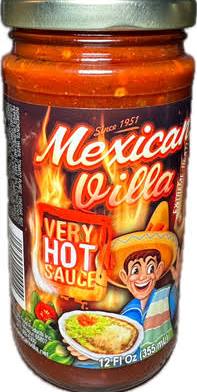 Mexican Villa Very Hot Sauce