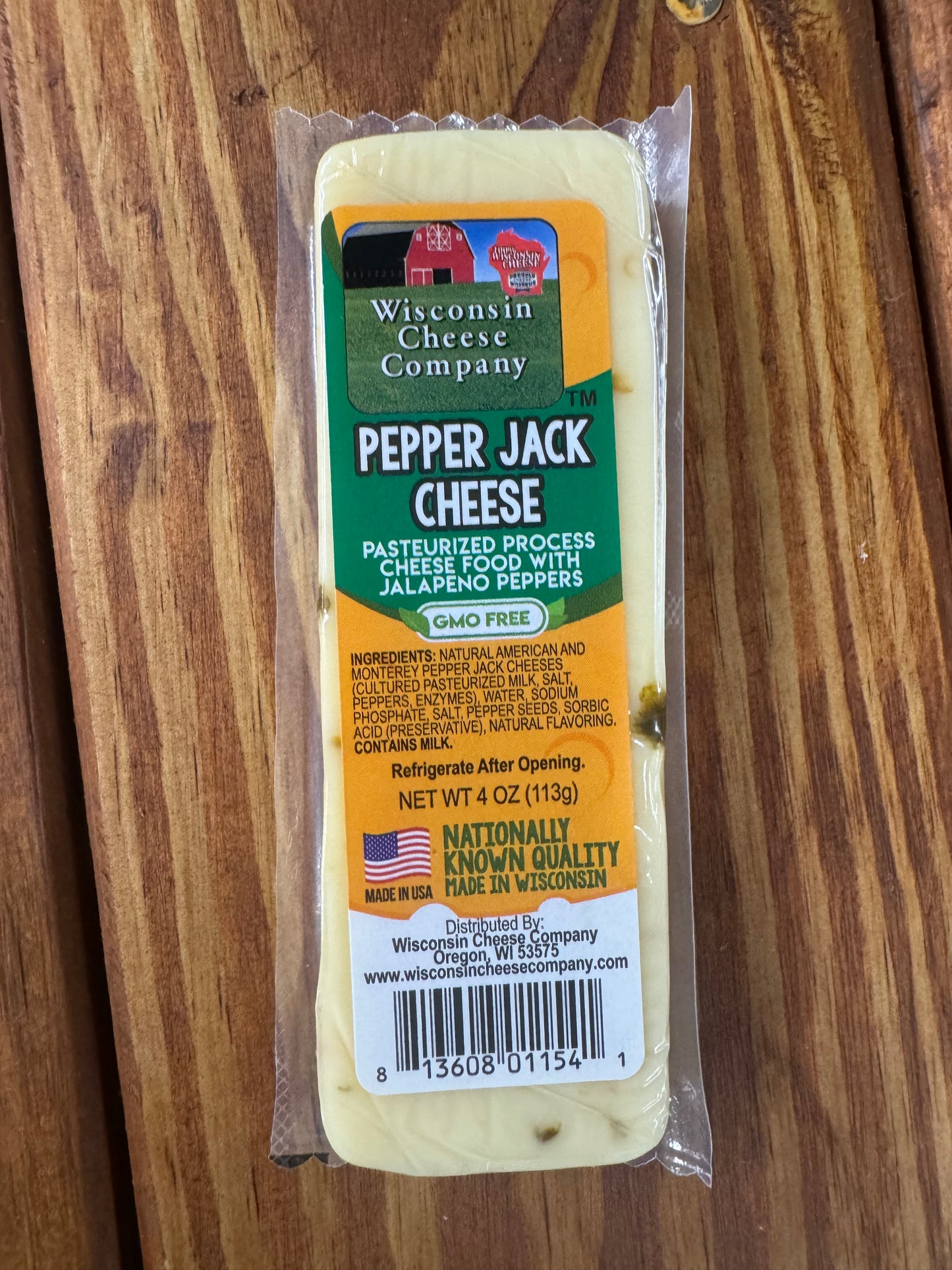 Wisconsin Cheese Company - Pepper Jack 4 oz