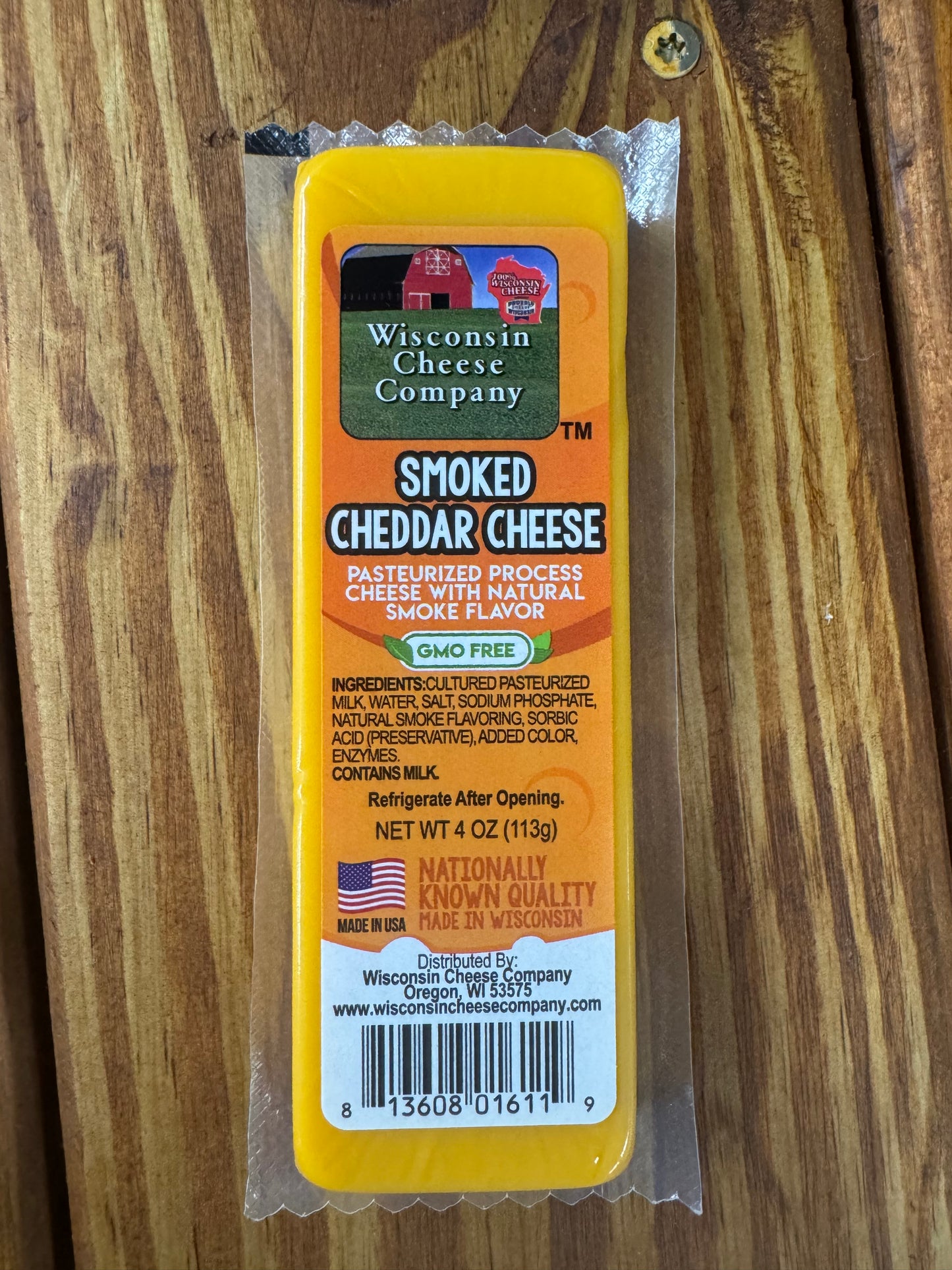 Wisconsin Cheese Company - Smoked Cheddar 4 oz