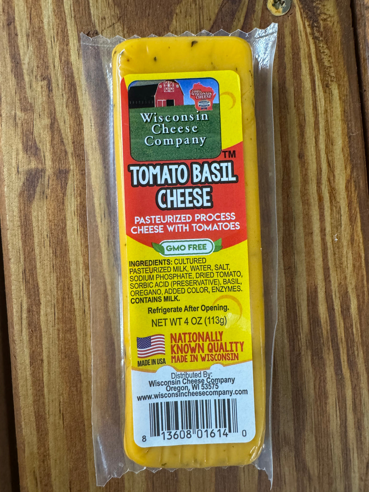 Wisconsin Cheese Company - Tomato Basil 4 oz
