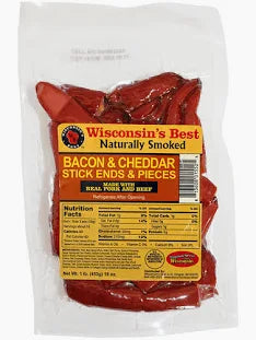 Wisconsin's Best Bacon Cheddar Ends & Pieces