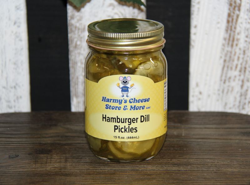 Harmy's Hamburger Dill Pickles