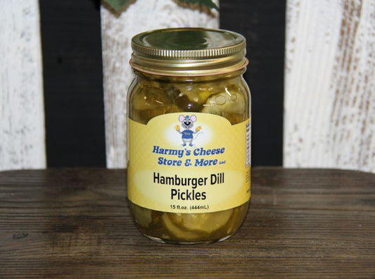 Harmy's Hamburger Dill Pickles