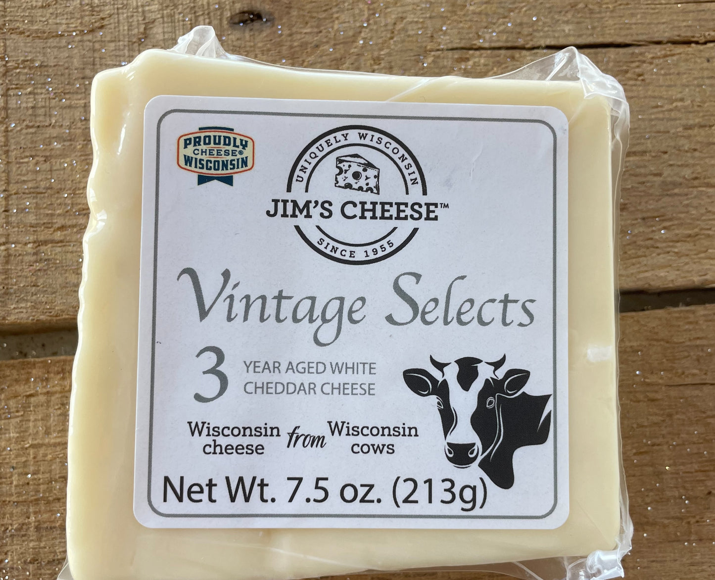 Jim's Vintage 3 Year White Cheddar