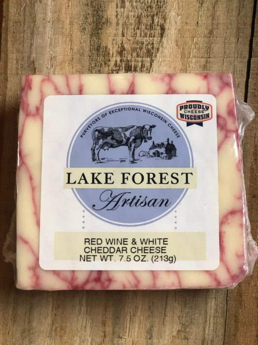 Lake Forest Red Wine White Cheddar